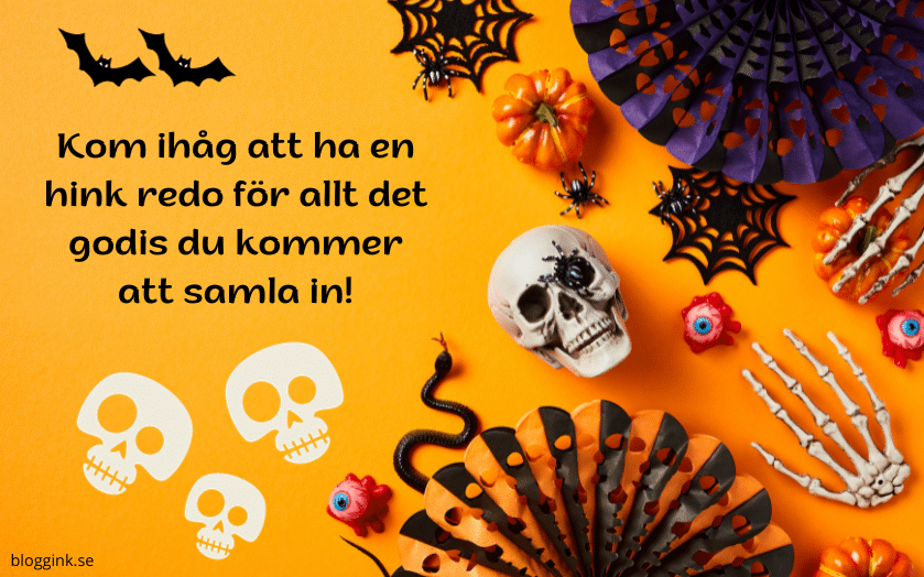 Halloween:Kom ihåg att ha en hink redo...bloggink.se