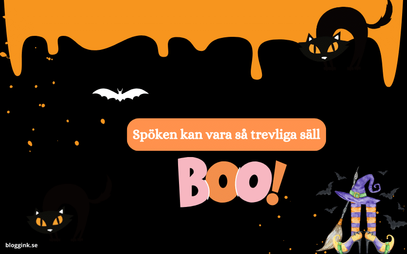 Halloween:Spöken kan vara så trevliga säll...bloggink.se