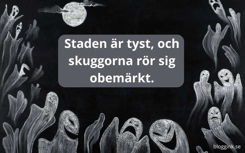 Halloween:Staden är tyst...bloggink.se