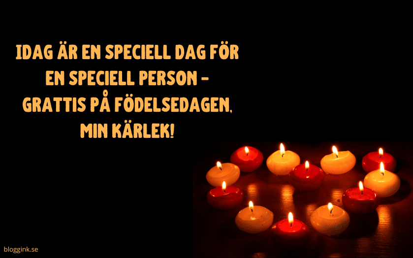 Idag är en speciell dag för en speciell person...bloggink.se