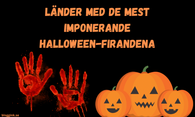 Länder med de mest imponerande Halloween-firandena...bloggink.se