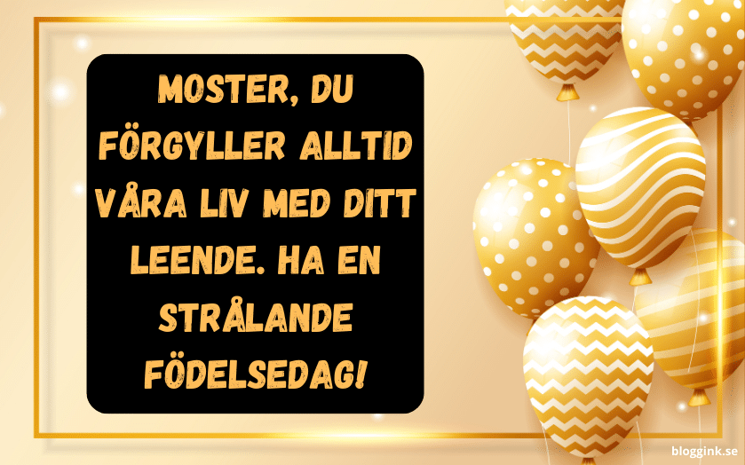 moster:Mosterd u förgyller alltid våra liv med ditt...bloggink.se