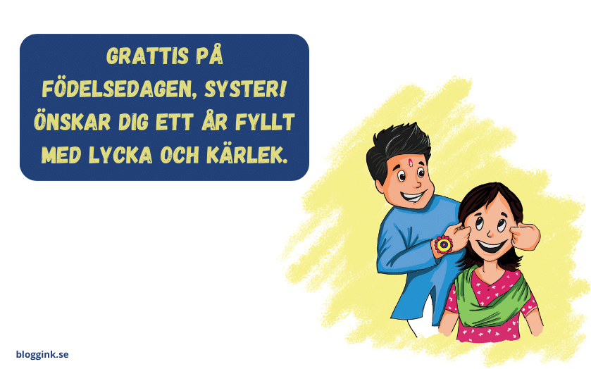 Grattis på födelsedagen, syster! Önskar dig et...bloggink.se