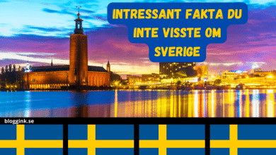 Intressant fakta du inte visste om Sverige...bloggink.se
