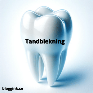 Tandblekning....bloggink.se