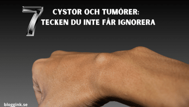 Cystor och tumörer 7 tecken du inte får ignorera..bloggink.se