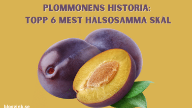 Plommonens historia Topp 6 mest hälsosamma...bloggink.se