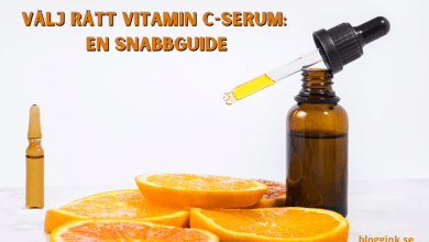 Välj Rätt Vitamin C-serum En Snabbguide...bloggink.se
