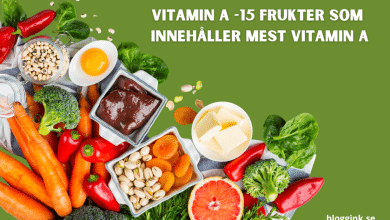 vitamin A 15 frukter som innehaller mest.bloggink.se