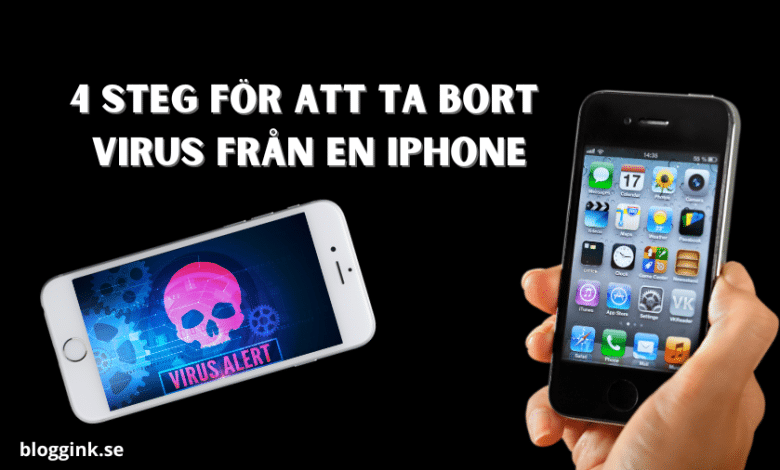 4 steg för att ta bort virus från en iPhone...bloggink.se