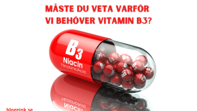 Måste du veta varför vi behöver vitamin B3...bloggink.se