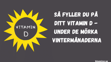 Så fyller du på ditt Vitamin D - under de mörka...bloggink.se