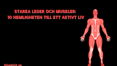 Starka Leder och Muskler 10 Hemligheten...bloggink.se