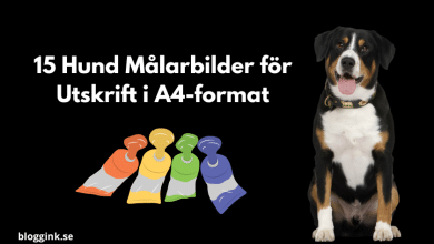 15 Hund Målarbilder för Utskrift i A4-format...bloggink.se