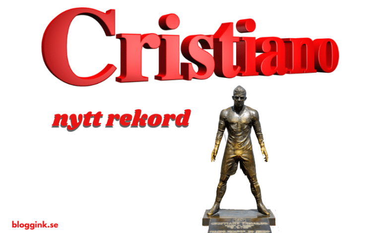 Cristiano Ronaldo sätter nytt rekord...bloggink.se