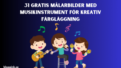 Målarbilder med Musikinstrument...bloggink.se